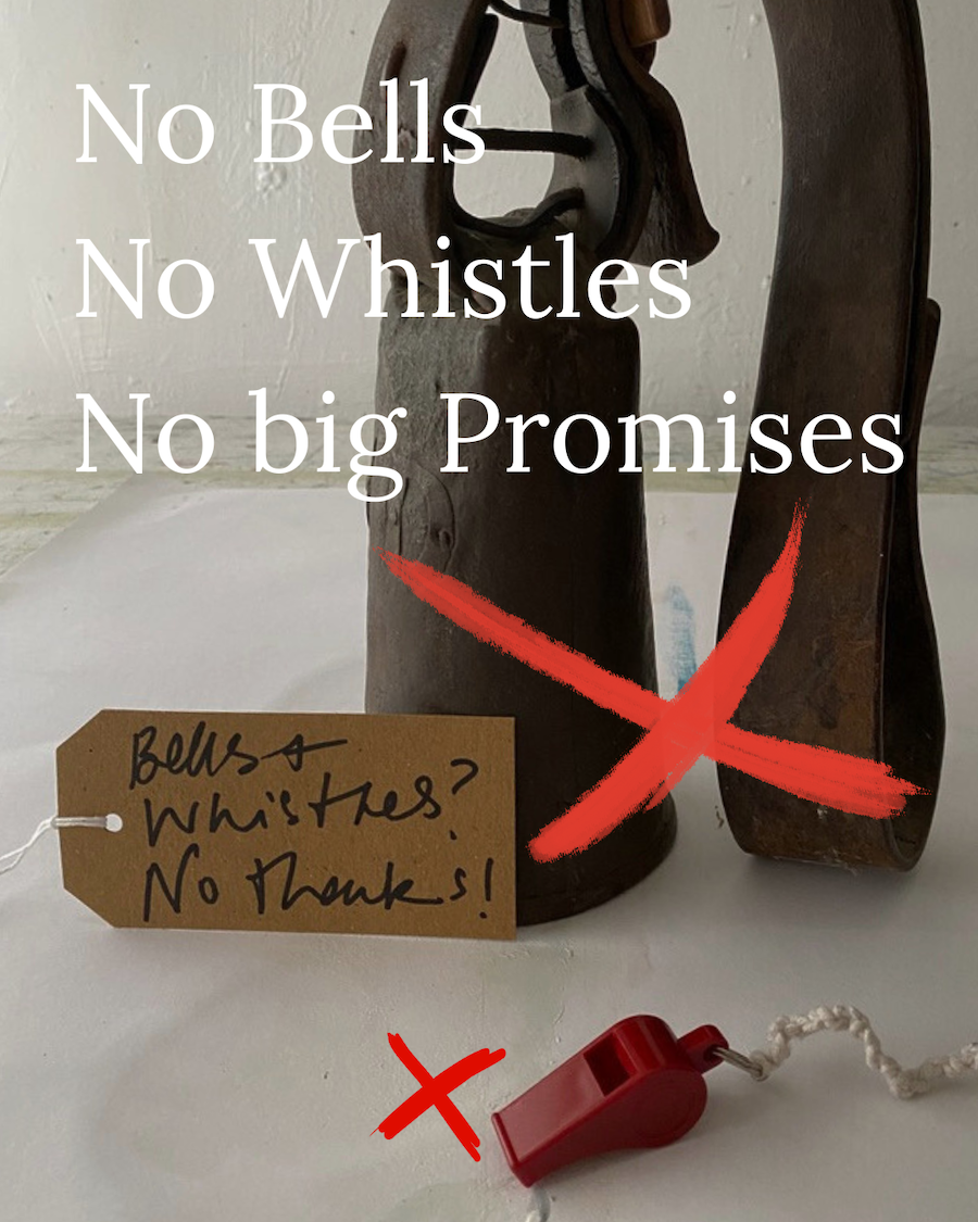 No Bells No Whistles No big Promises.png