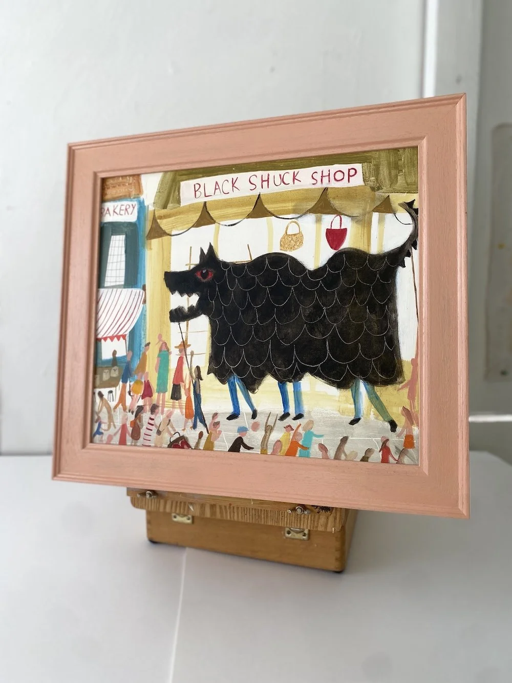 'Shuckly Does It'. Original Oil Painting by Samantha Barnes copy.jpg
