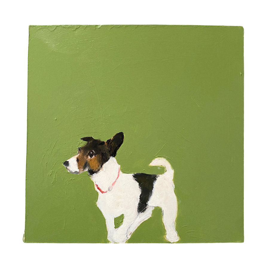 Jack Russell Painting A Dog A Day by Samantha Barnes Artist