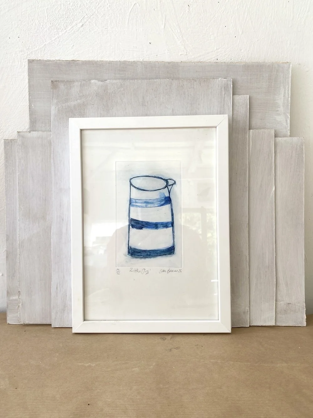 'Little Jug' Original Drypoint Print by Samantha Barnes 10:12 copy.JPG