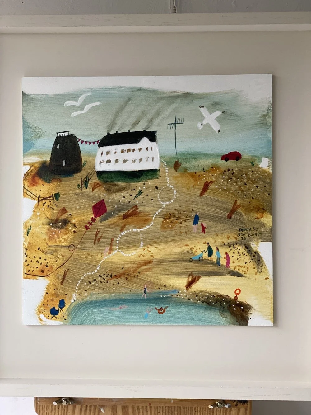 'Shingle Street' Painting by Samantha Barnes 6.jpg