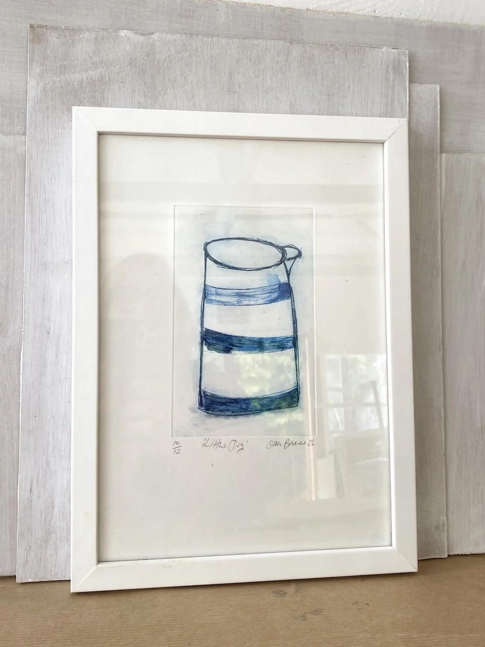 'Little Jug' Original Drypoint Print by Samantha Barnes copy.JPG