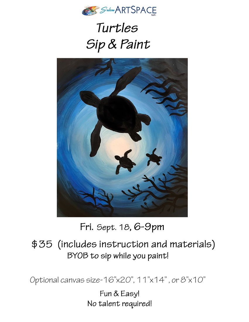 Sea Turtle Sip & Paint
