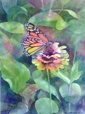 “Sweet Nectar”, Watercolor, (12”x16”)