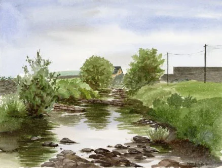 %22Stream in Doolin, Ireland%22.jpg