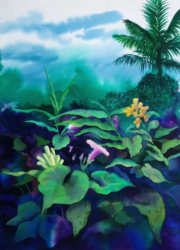 %22Flowers in El Yunque%22.jpg