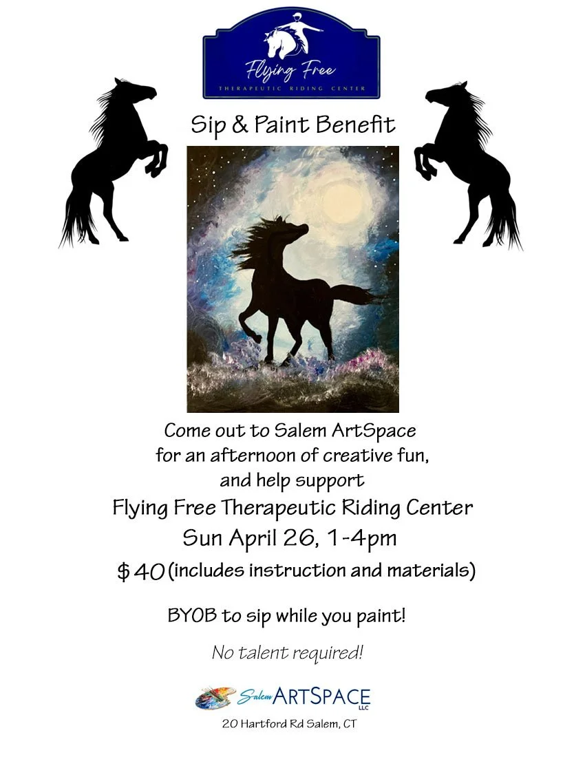 Paint Benefit for Flying Free Therapeutic Riding Center