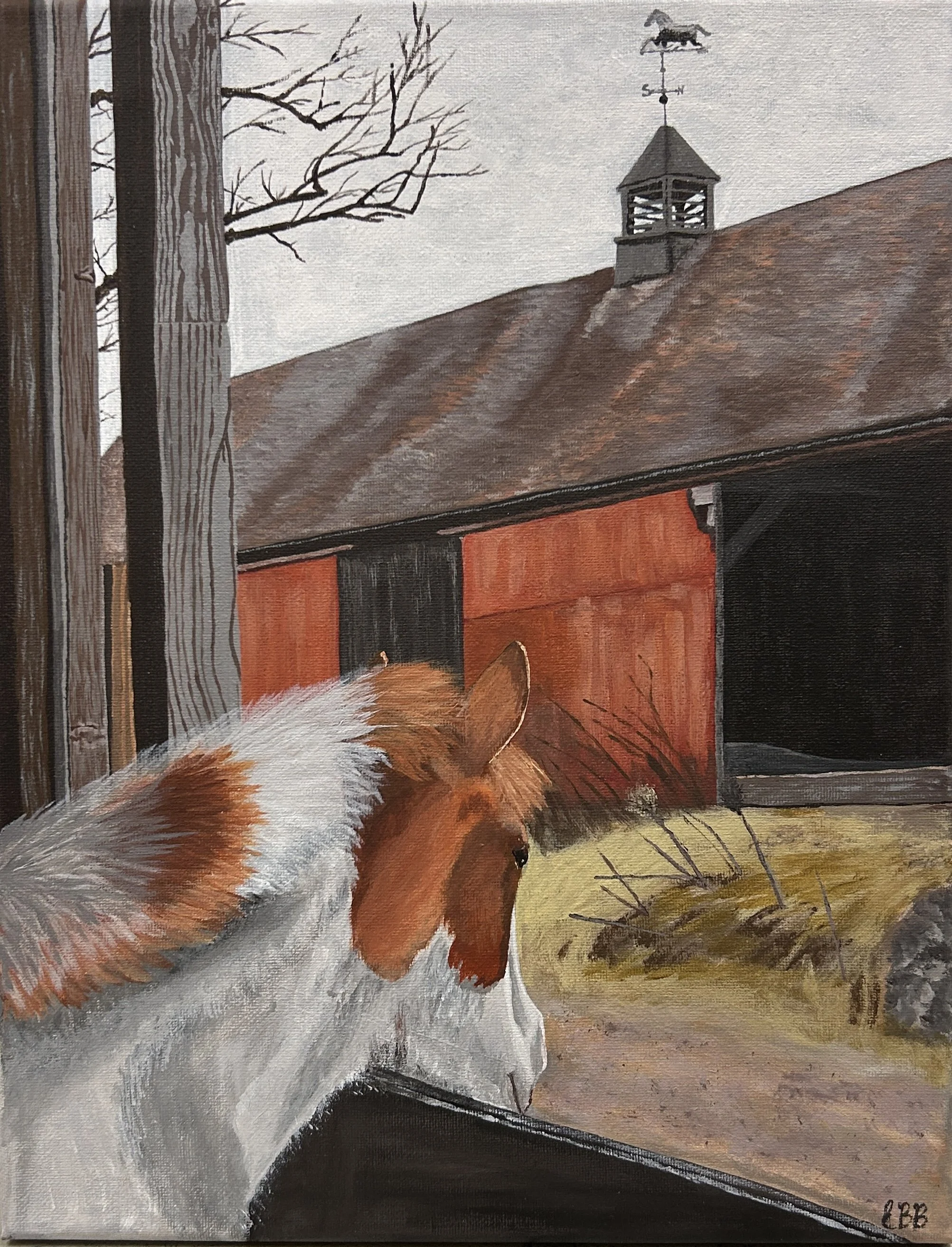 “Nostalgia”, acrylic by Elizabeth Brown