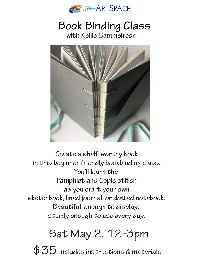 Book Binding Class with Kellie Semmelrock