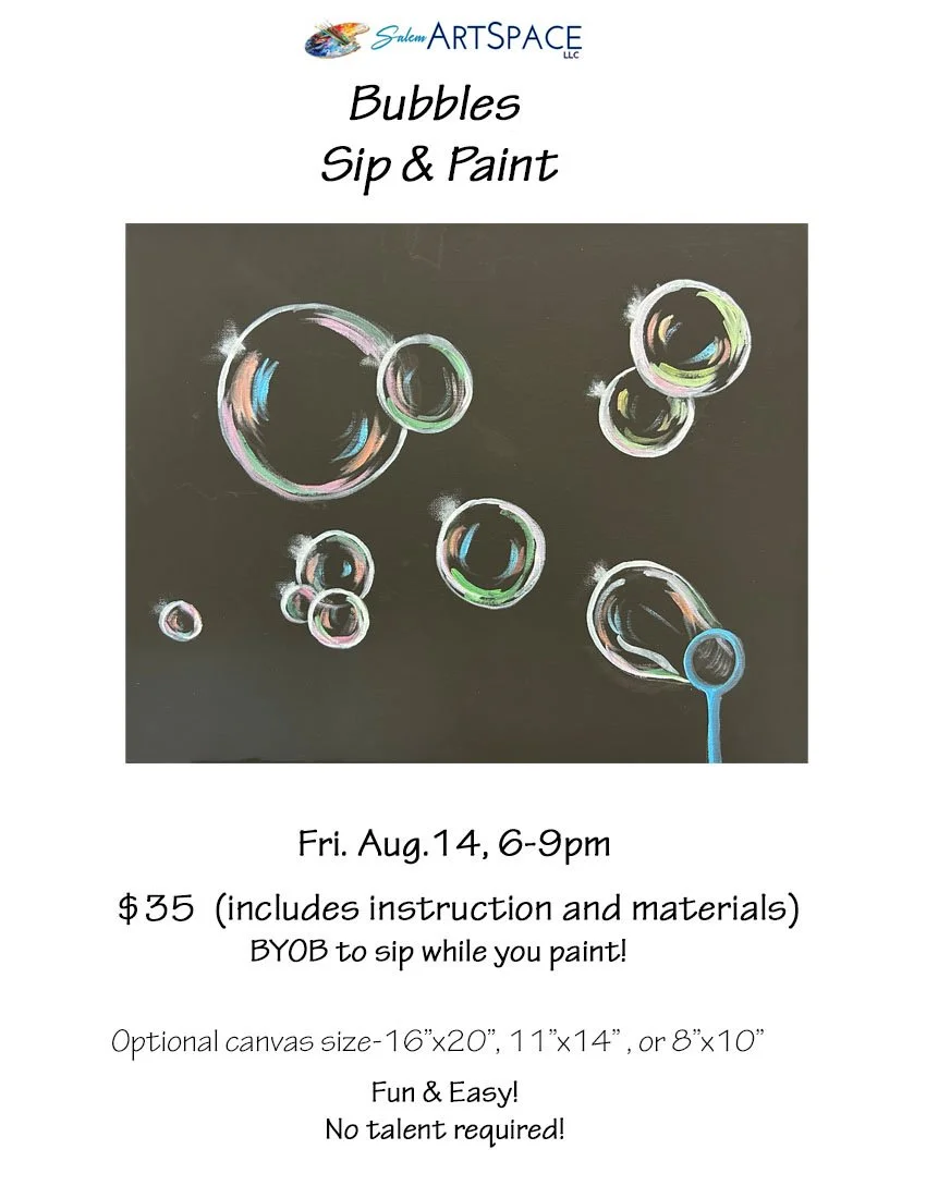 Bubbles Sip & Paint