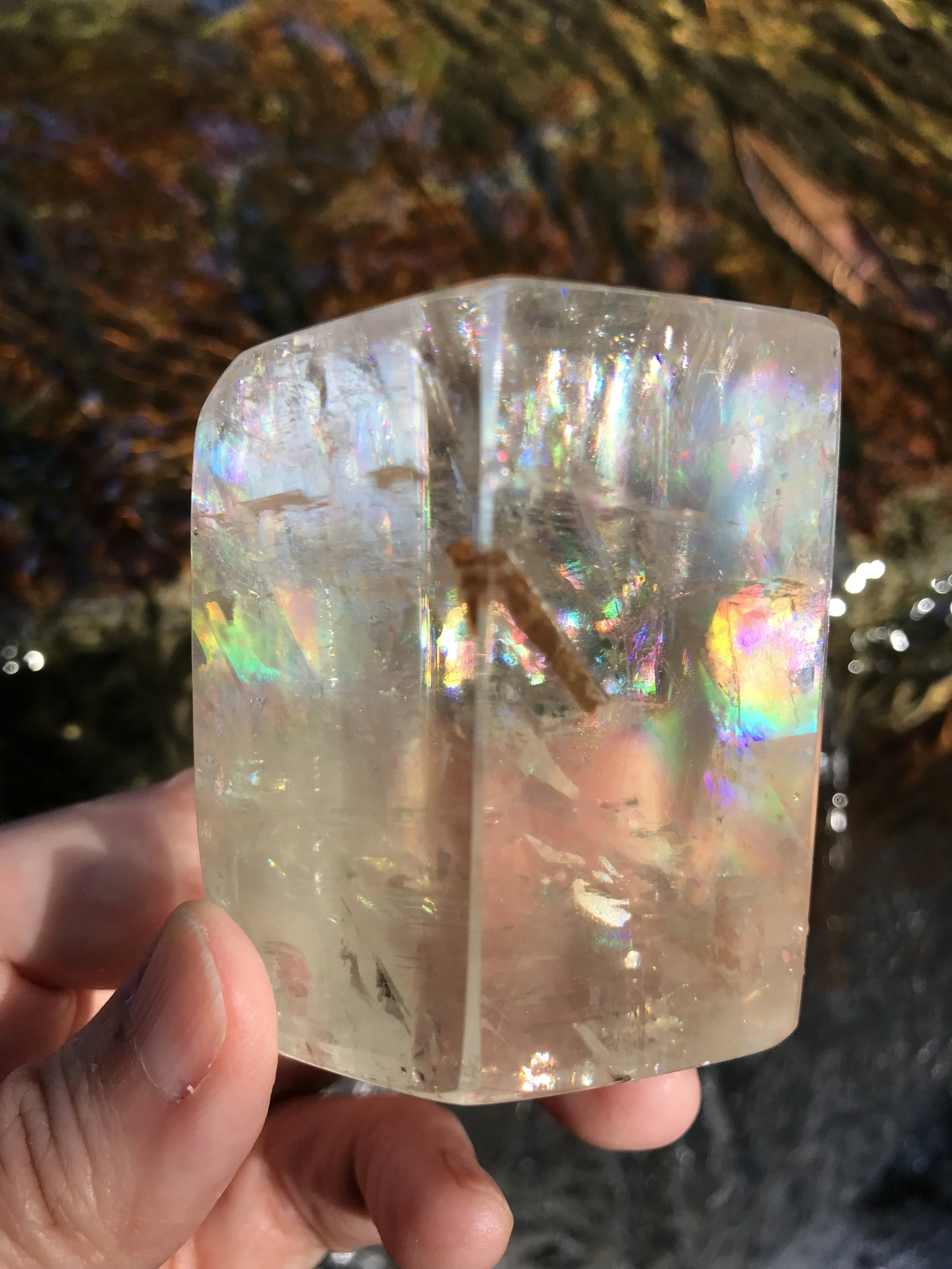Rainbow Matrix Optical Calcite.JPG