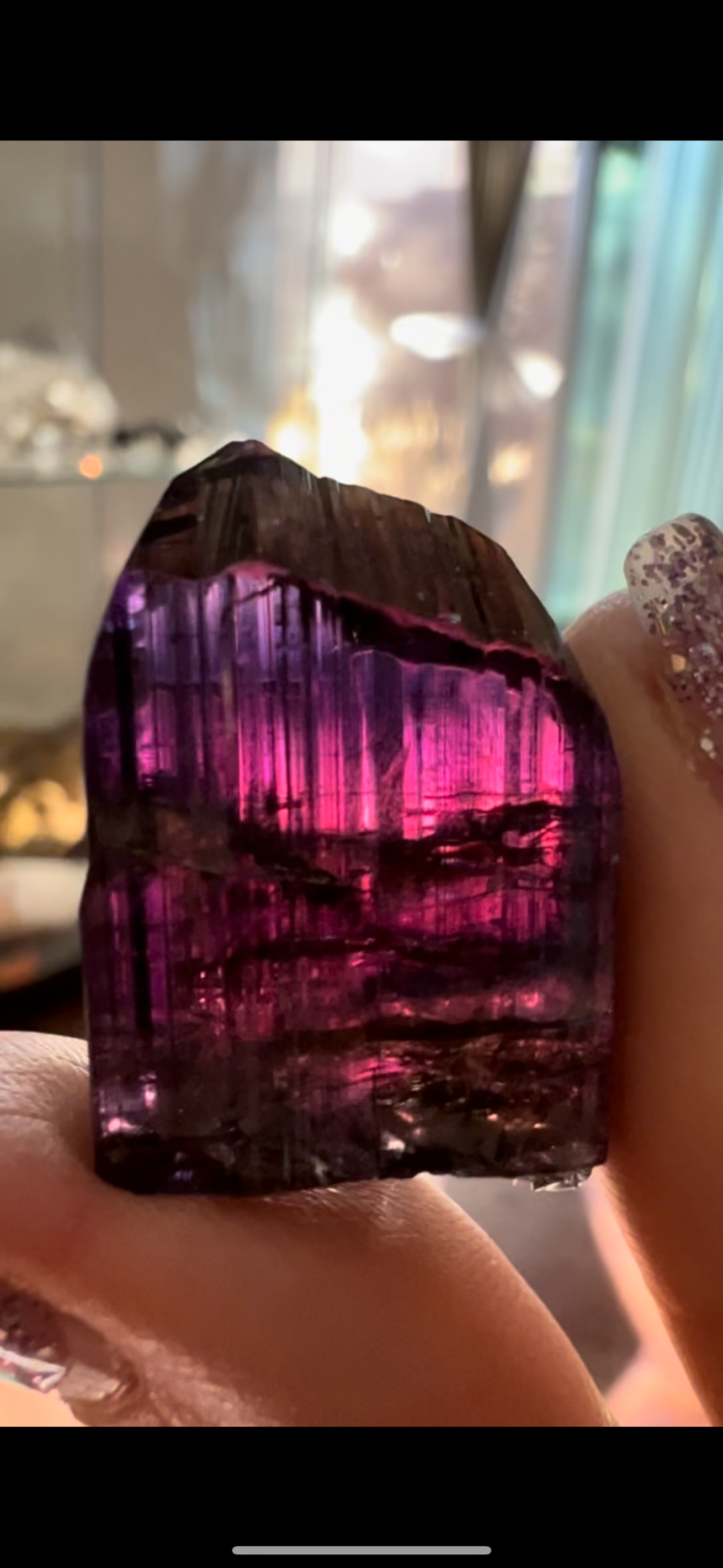 🩷 Absolutely Magnificent 17.4 gram Tanzanite Gem w/Red C Axis
