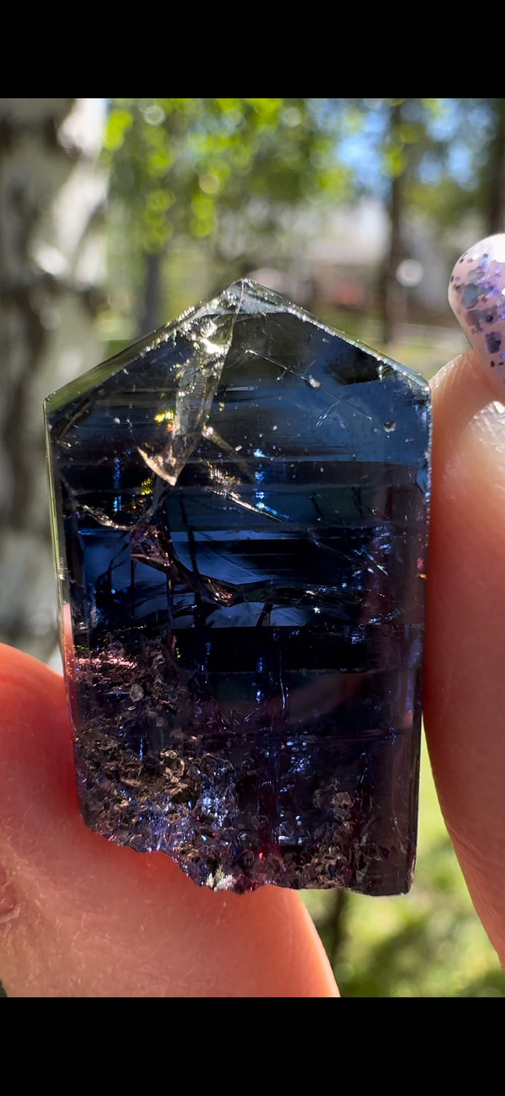 🩷 Absolutely Magnificent 17.4 gram Tanzanite Gem w/Red C Axis