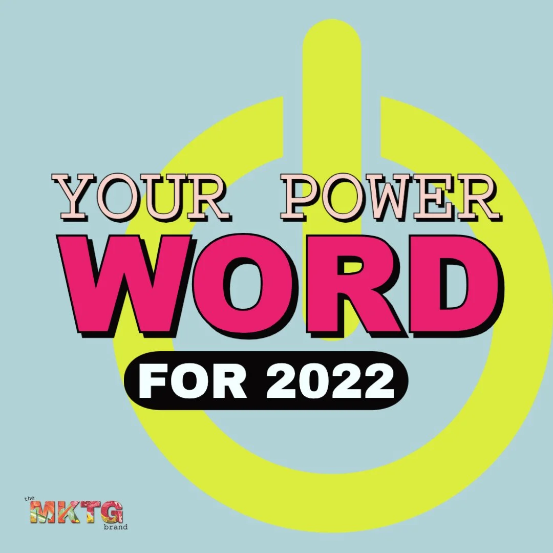 Power Words &amp; Phrases for the Year