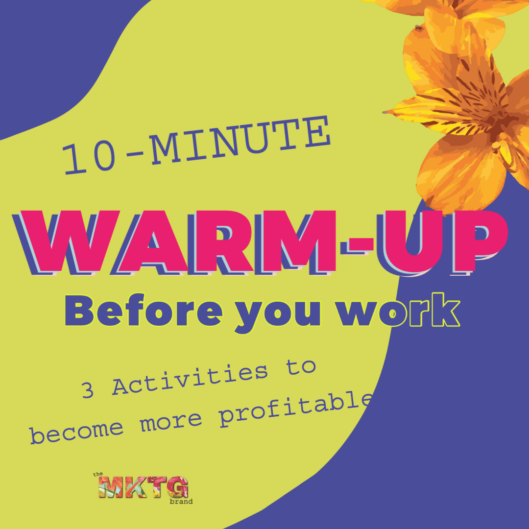 10-Minute Warm-Up Activities to Maximize Your Profit