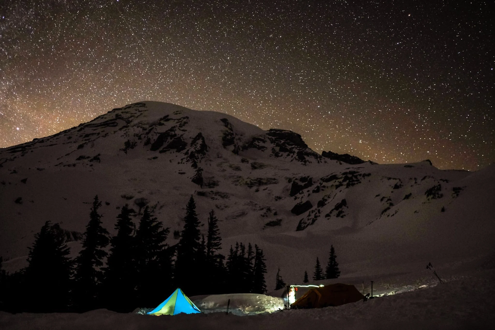 Camping Beneath the Stars