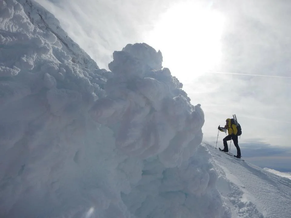 Rime on Mount Hood