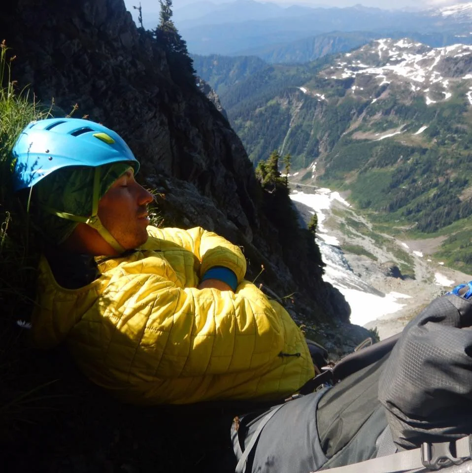 Sleeping on Mount Shuksan