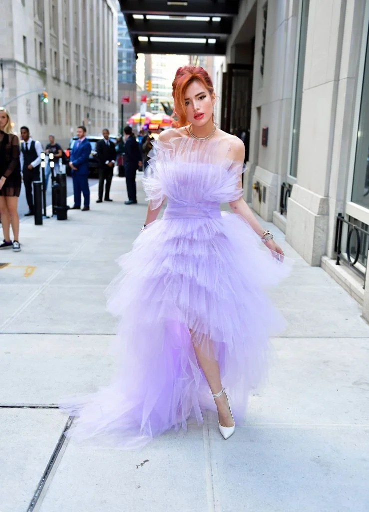 Actress Bella Thorne attends the Daily Front Row's Fashion Media Awards