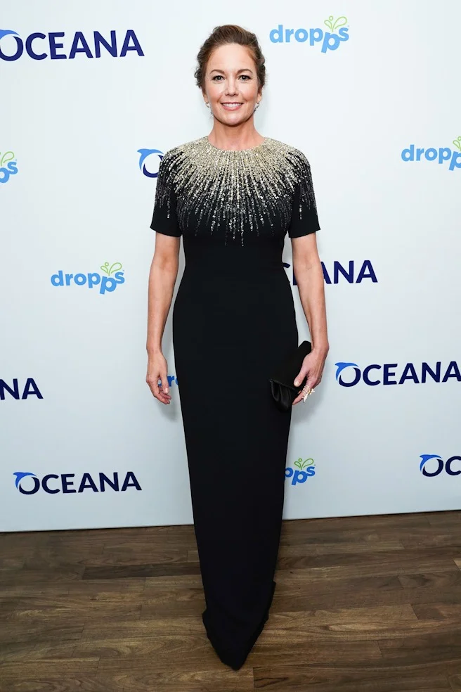 Diane Lane attends the OCEANA 2019 NY Event Gala honoring Diane Lane and Simon Sidamon-Eristoff.