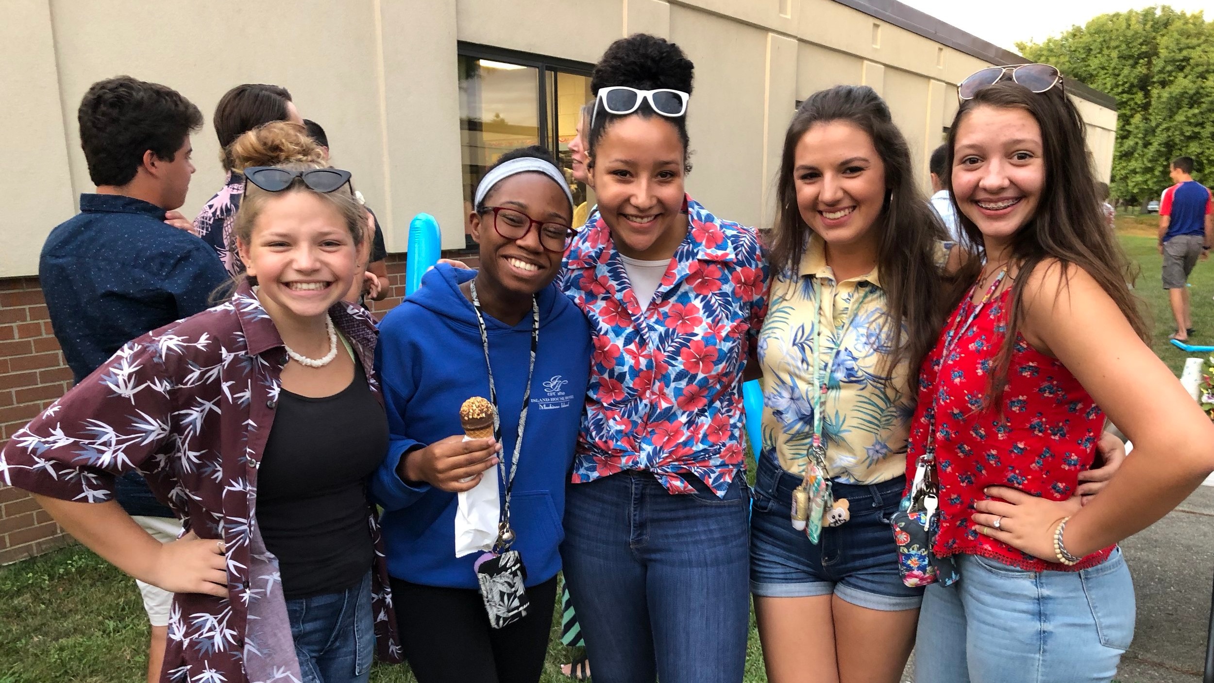 The annual student council run luau event was a success!