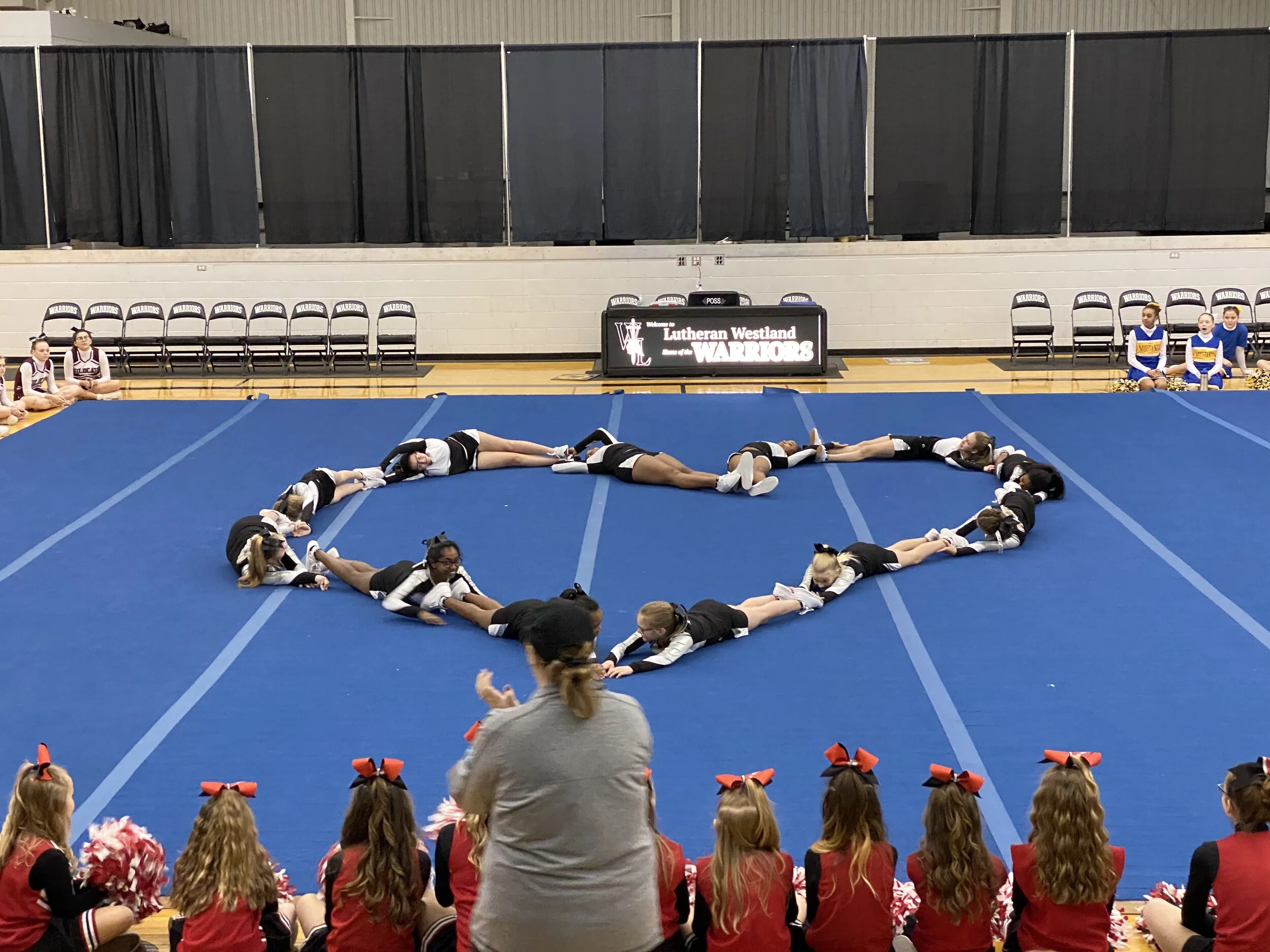 The Grade School Cheer Exhibition was a success! — Lutheran Westland