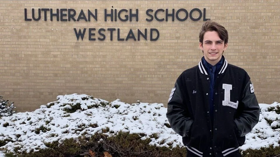 Ian Gruenhagen named a finalist for the National Merit Scholarship