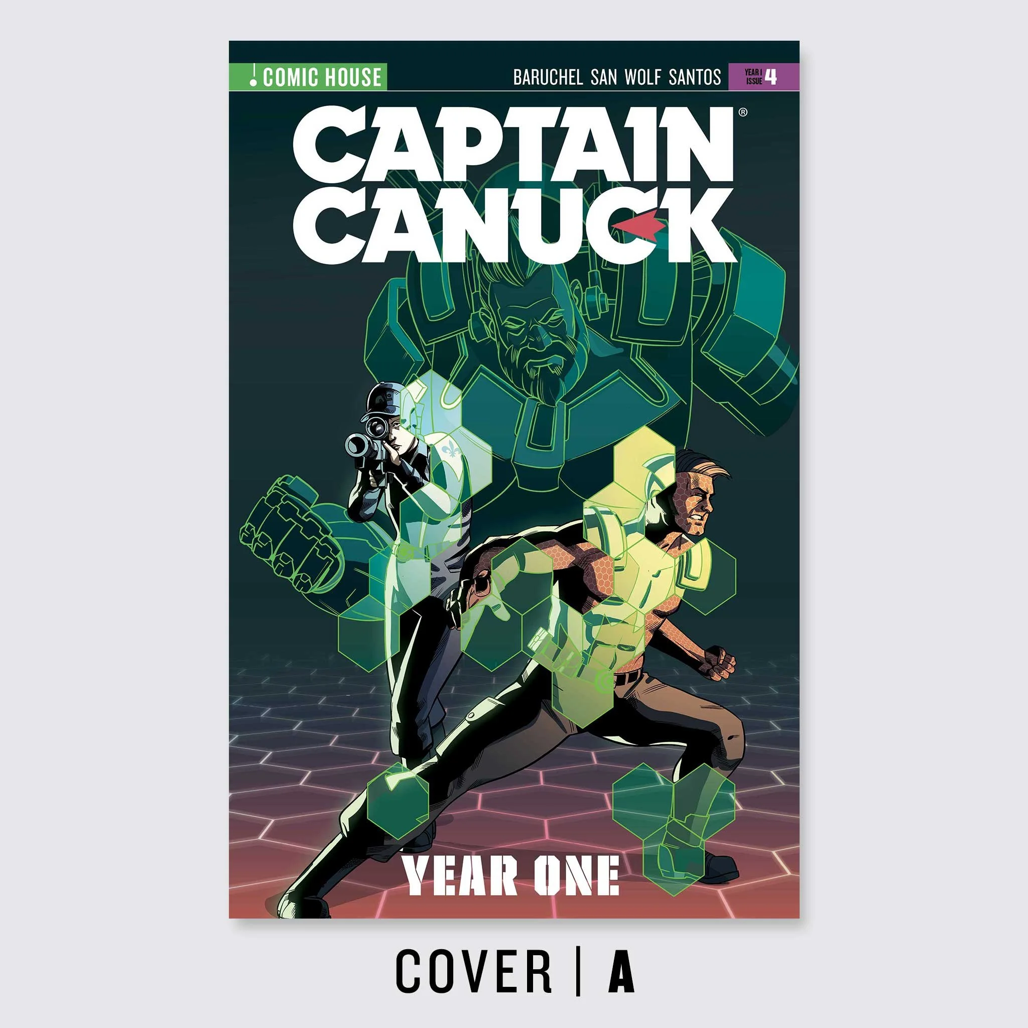 CAPTAIN CANUCK: YEAR ONE, ISSUE 4