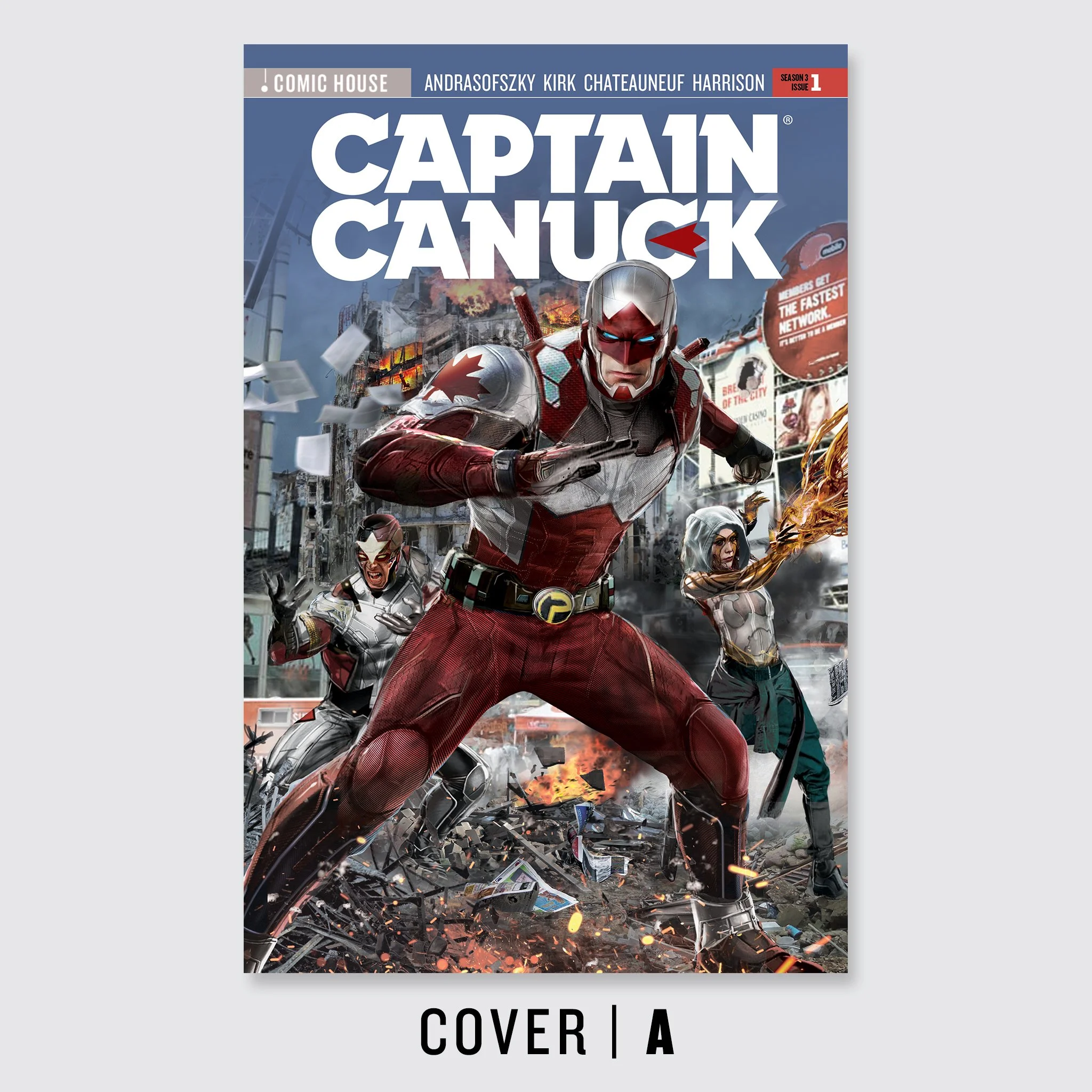CAPTAIN CANUCK SEASON 3, ISSUE 1