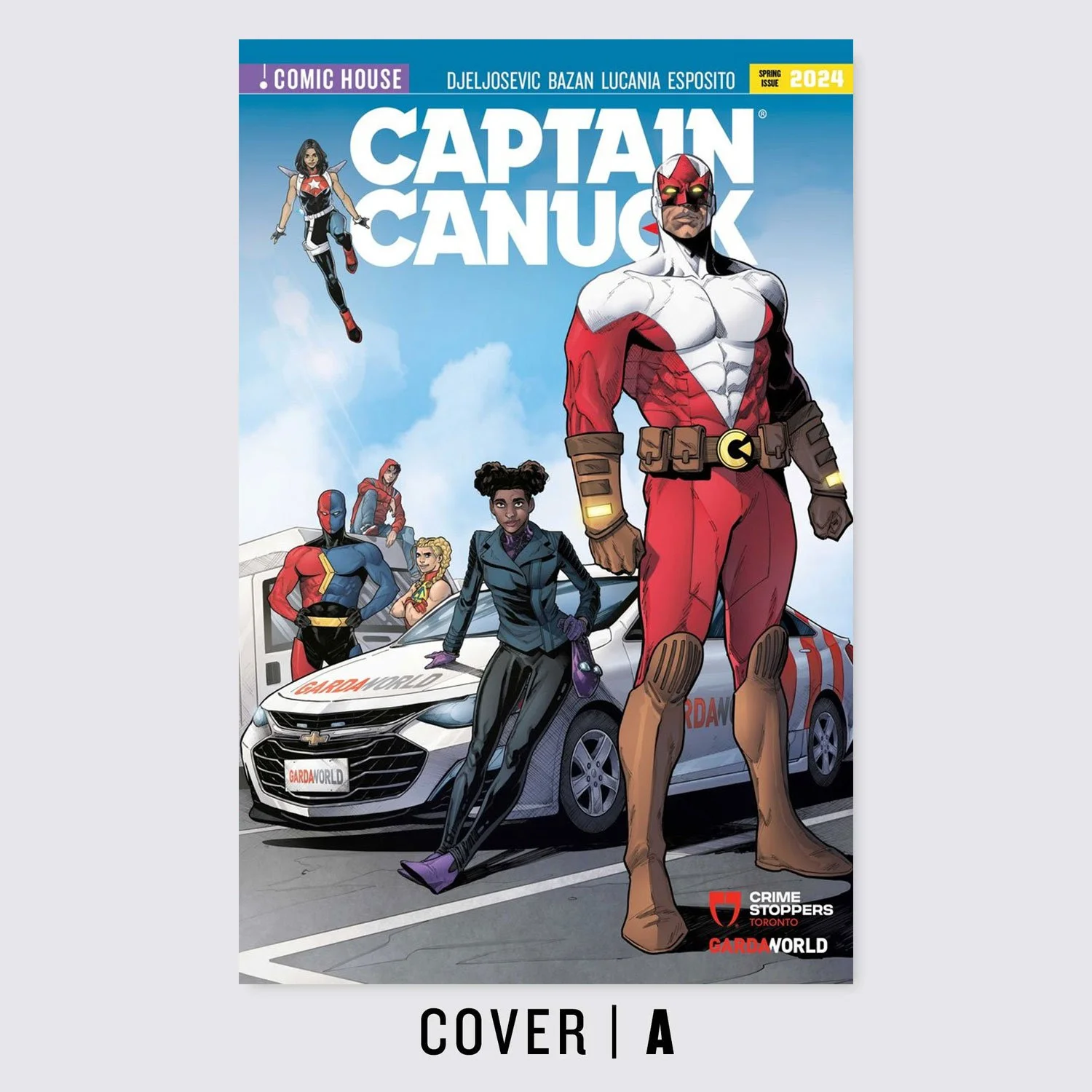 Captain Canuck Crime Stoppers Exclusive