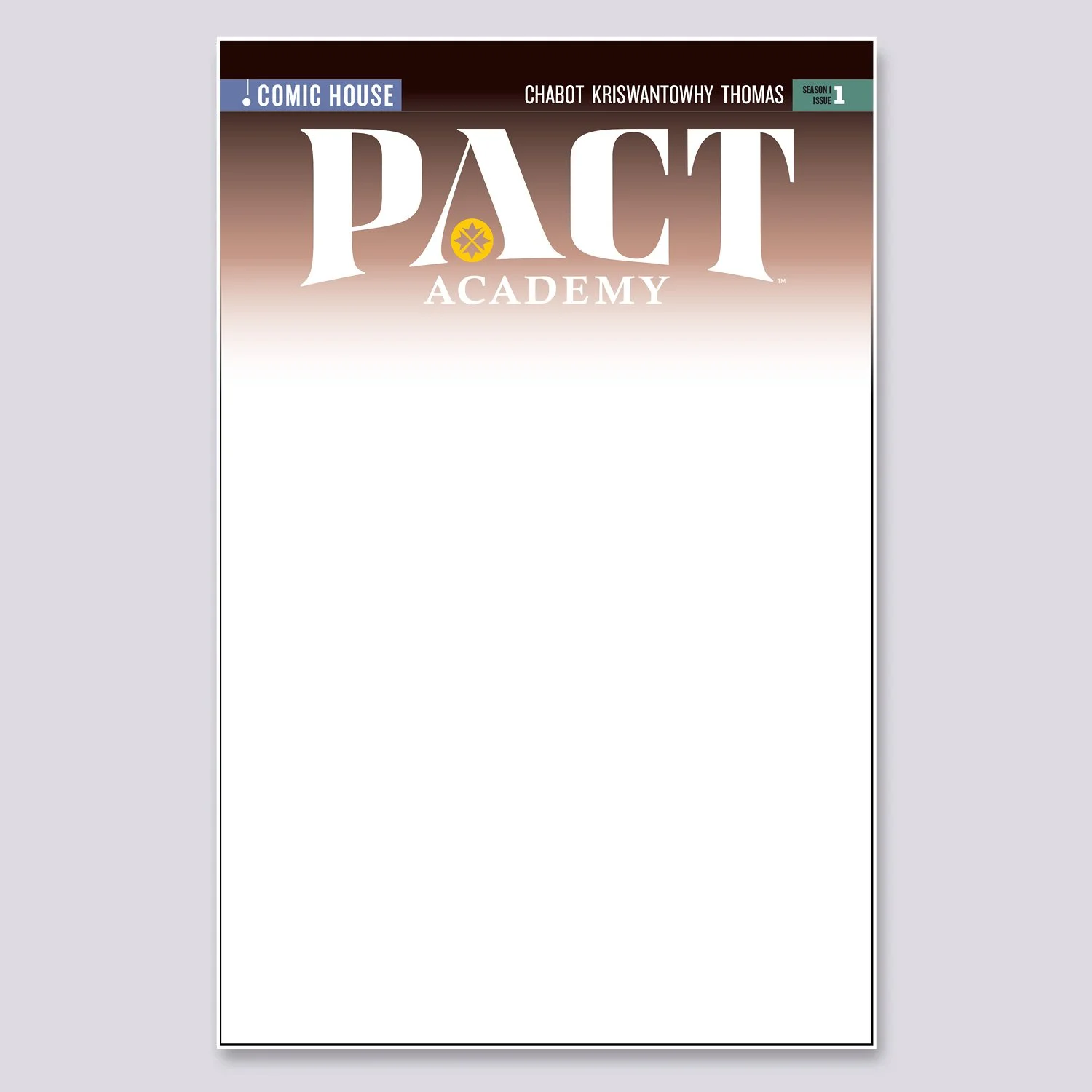 PACT Academy | Season 1 Issue 1 | Blank Variant