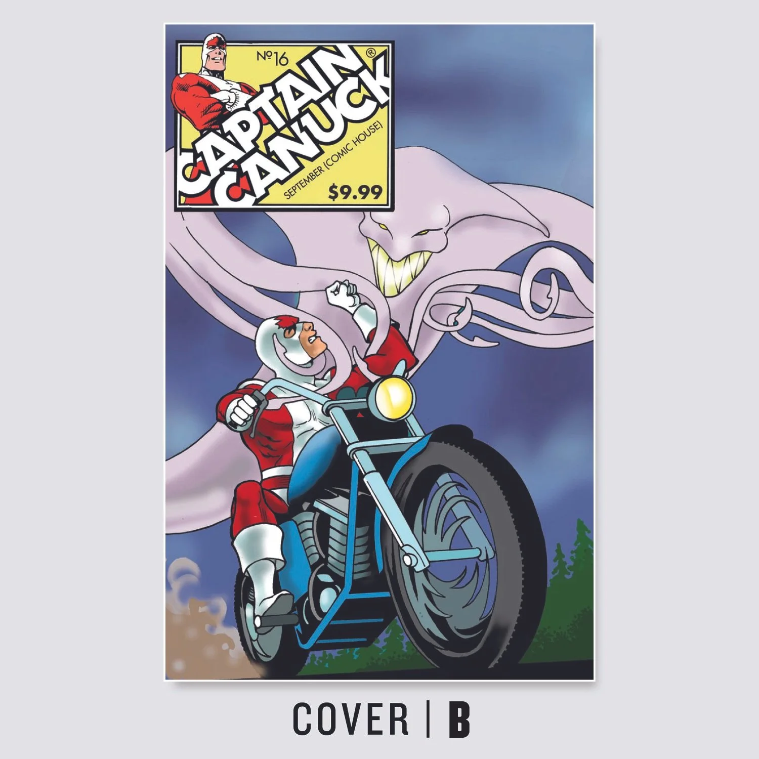 CAPTAIN CANUCK ISSUE 16 RICHARD COMELY VARIANT