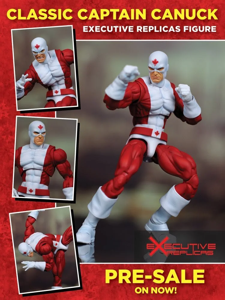Classic Captain Canuck Executive Replicas Figure
