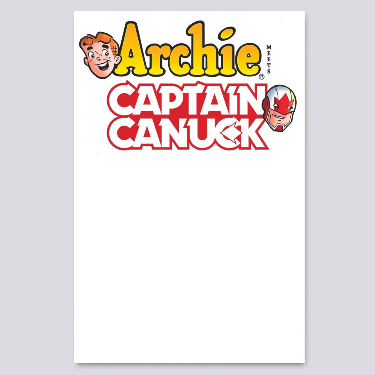 Archie meets Captain Canuck | Cover D | Blank