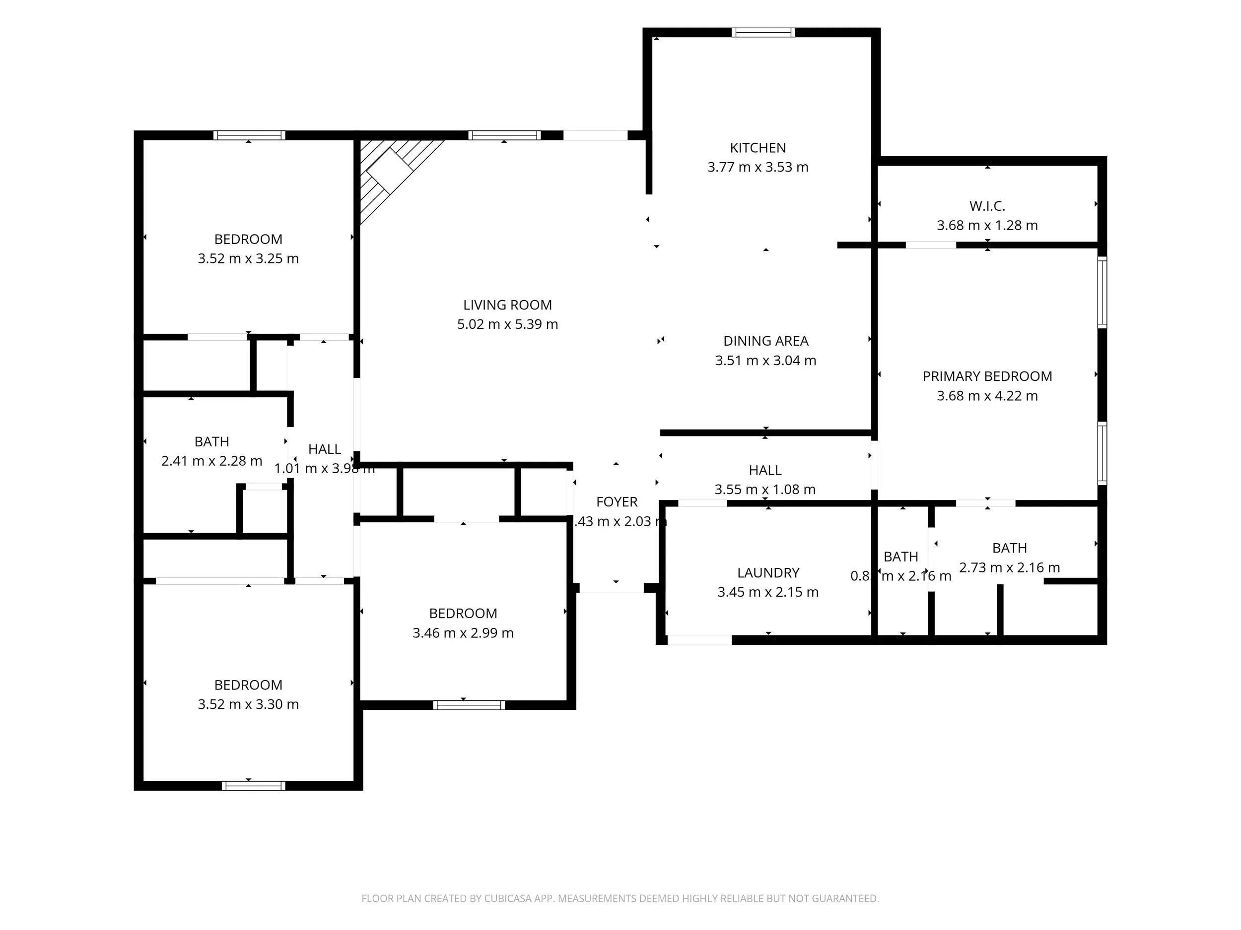 2D Floor plan for 125 Mariposa Drive.JPEG