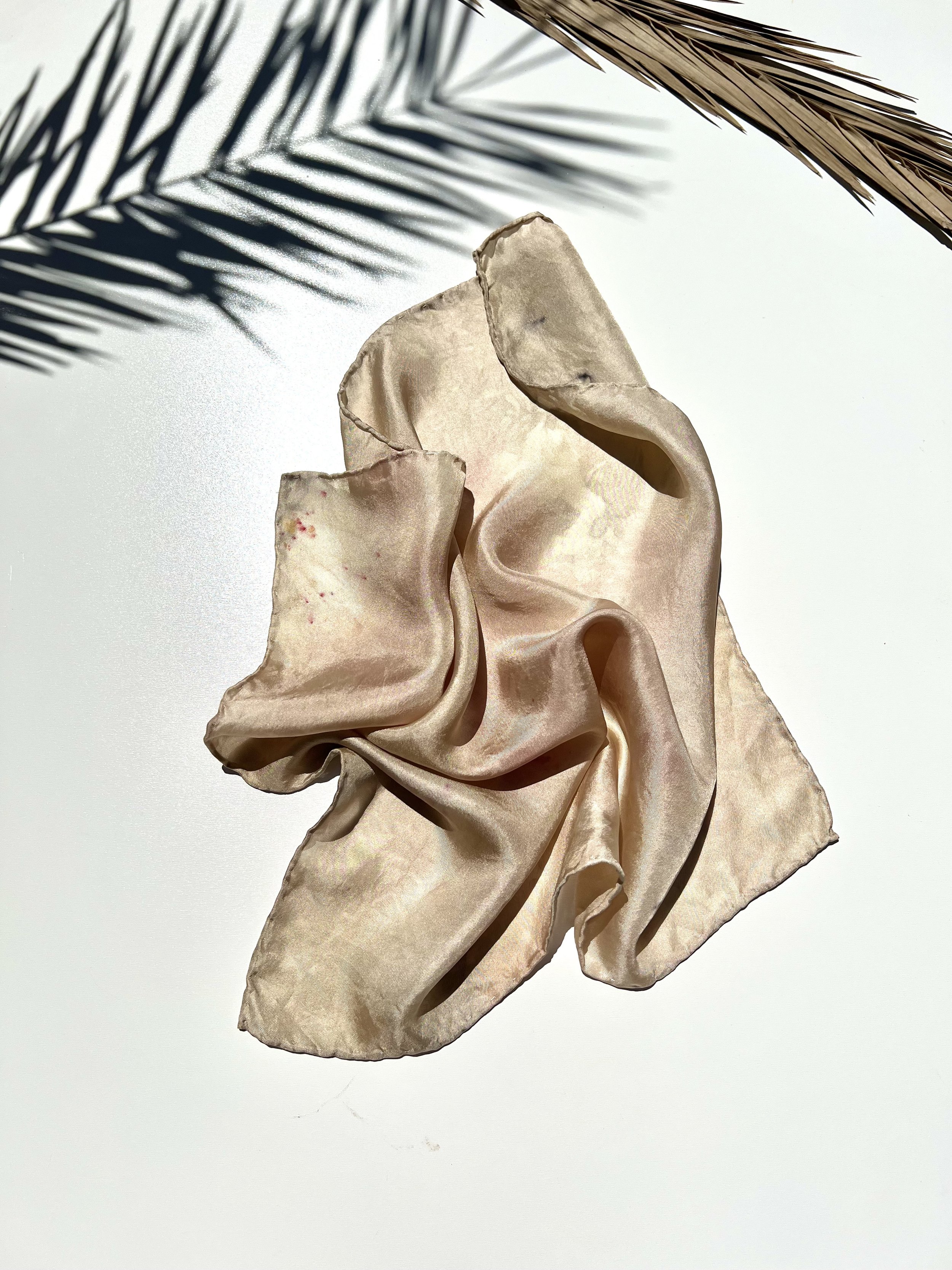 Silk Bandana (snow dyed)