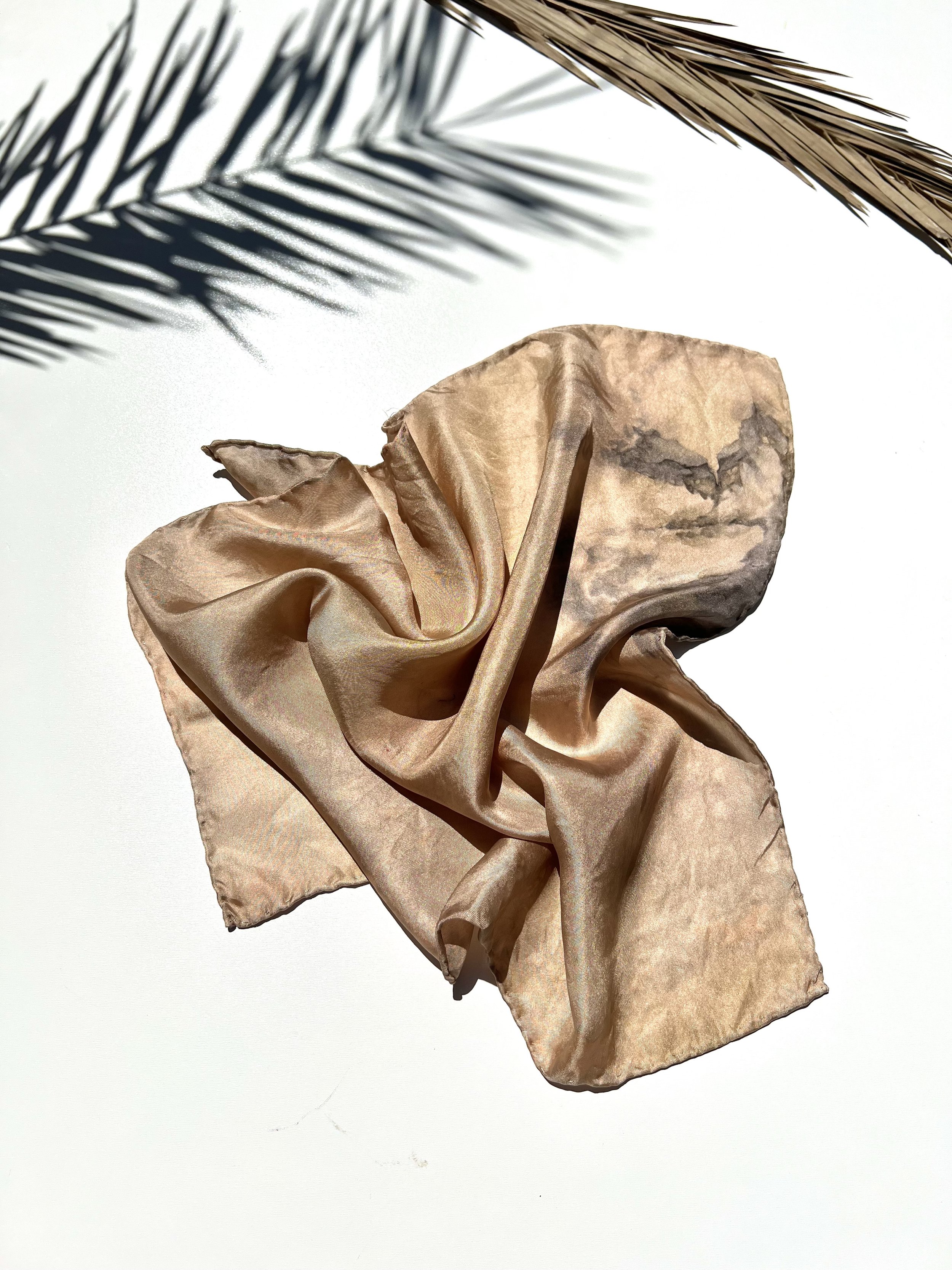 Silk Bandana (snow dyed)