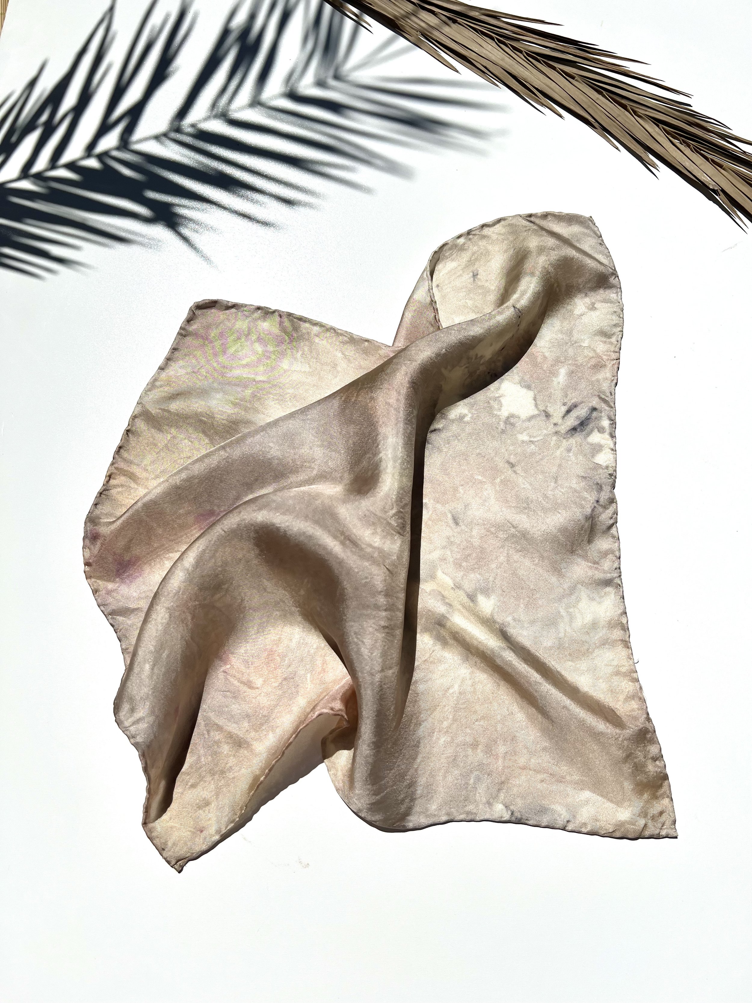 Silk Bandana (snow dyed)
