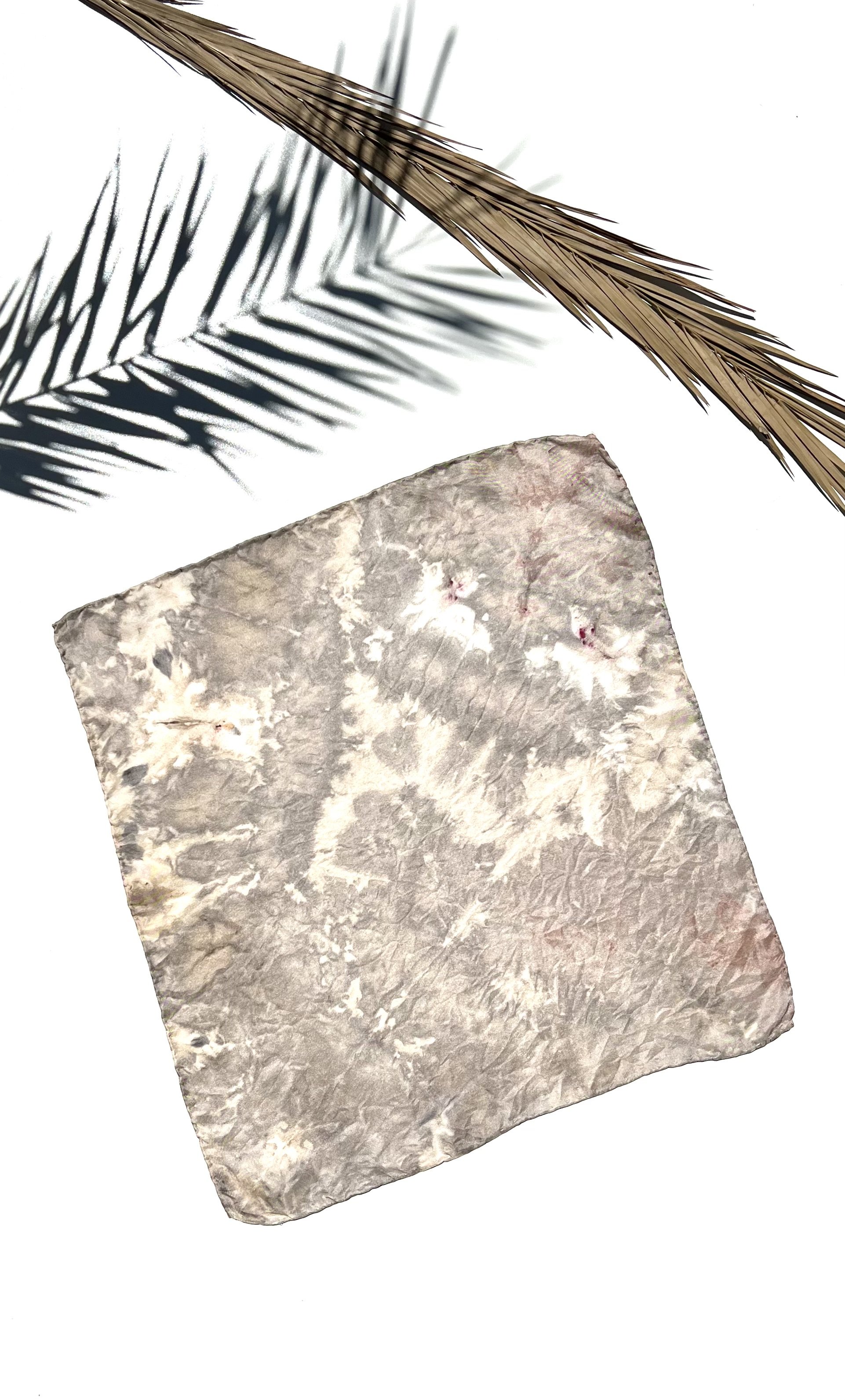 Silk Bandana (snow dyed)