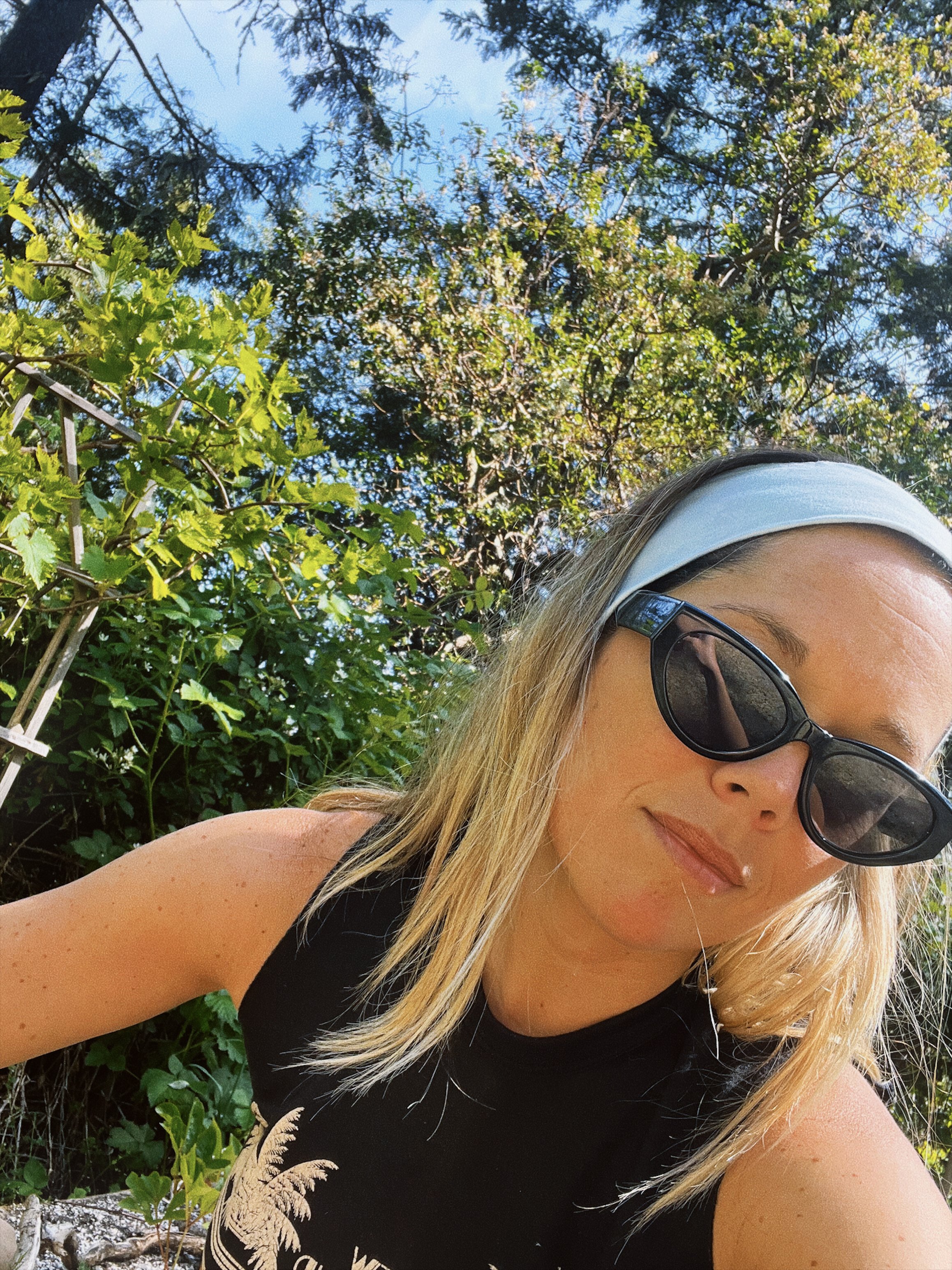 Cotton Head Band (baby blue)