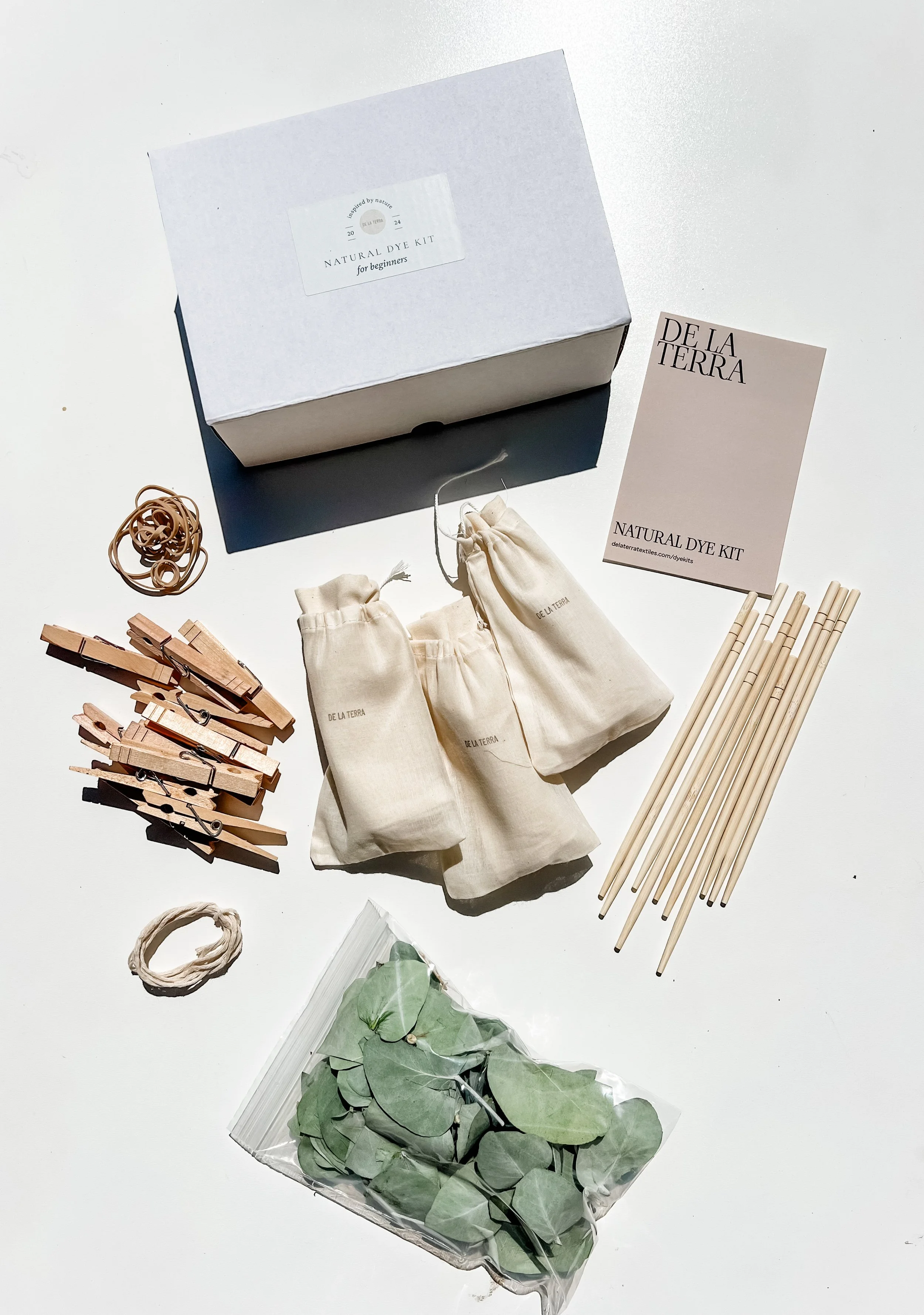 Natural Dye Kit (yellow + olive)