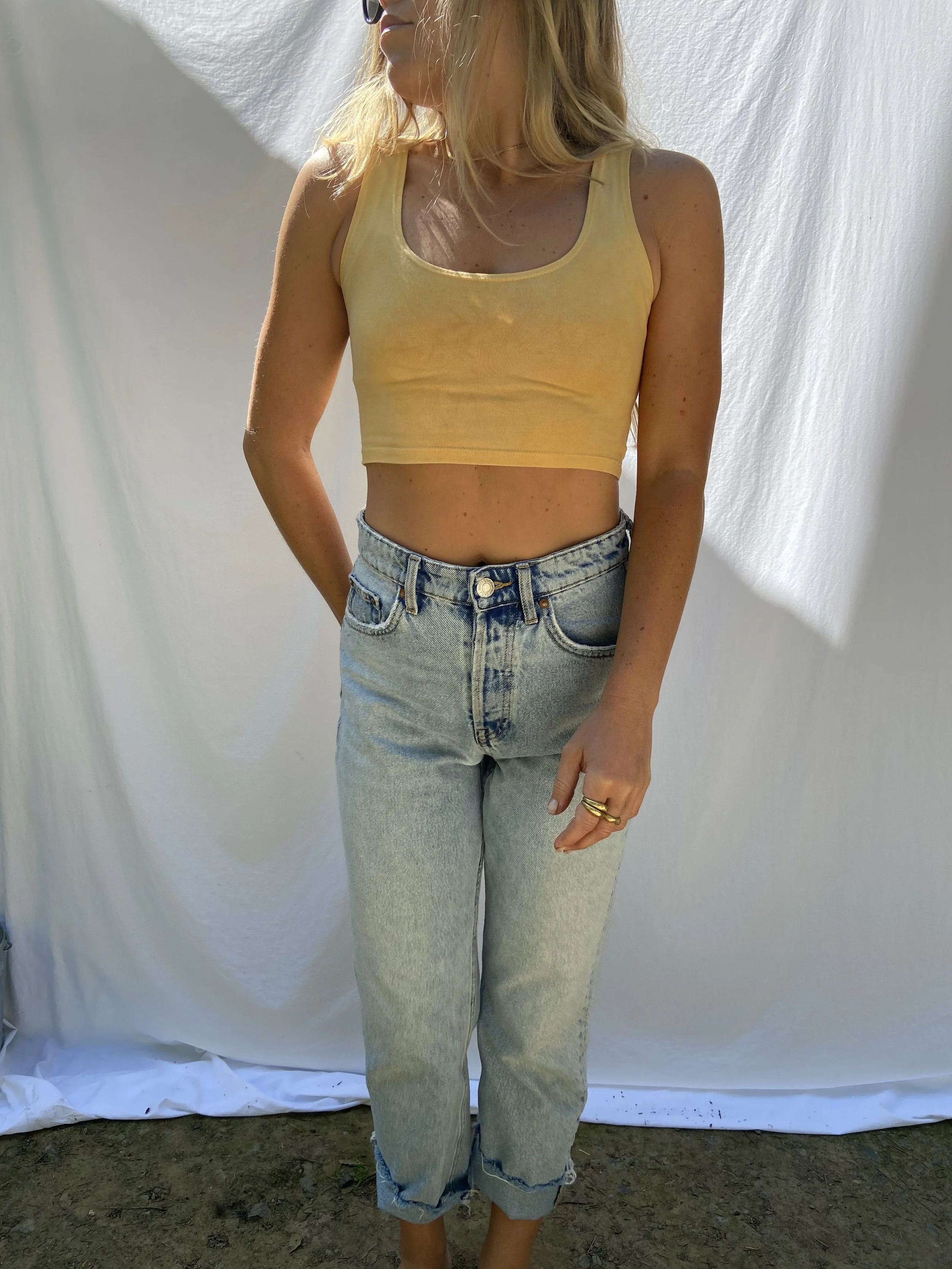 Anita Crop (butterscotch)