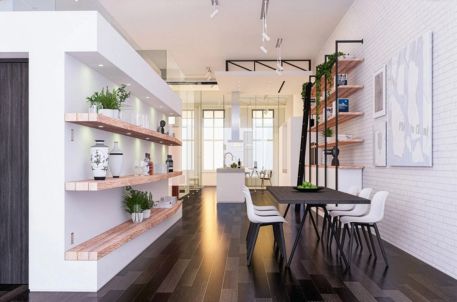  Our New York-based architectural firm specializes in high-end gut renovations, offering bespoke interior design services tailored for luxury apartments, lofts, and townhouses. In this project, we undertook a comprehensive remodel of a NYC SoHo loft 