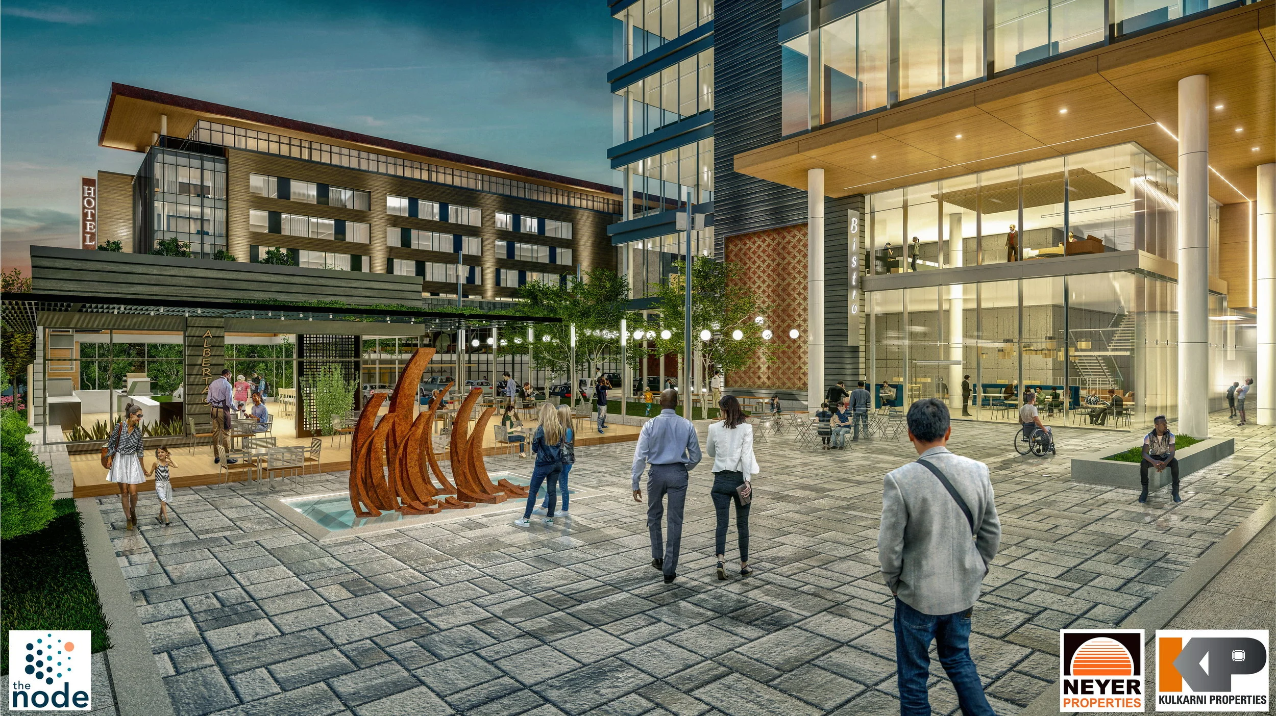 Development plans for MLK Investors I’s mixed-use development in the Uptown Innovation Corridor in Cincinnati.
