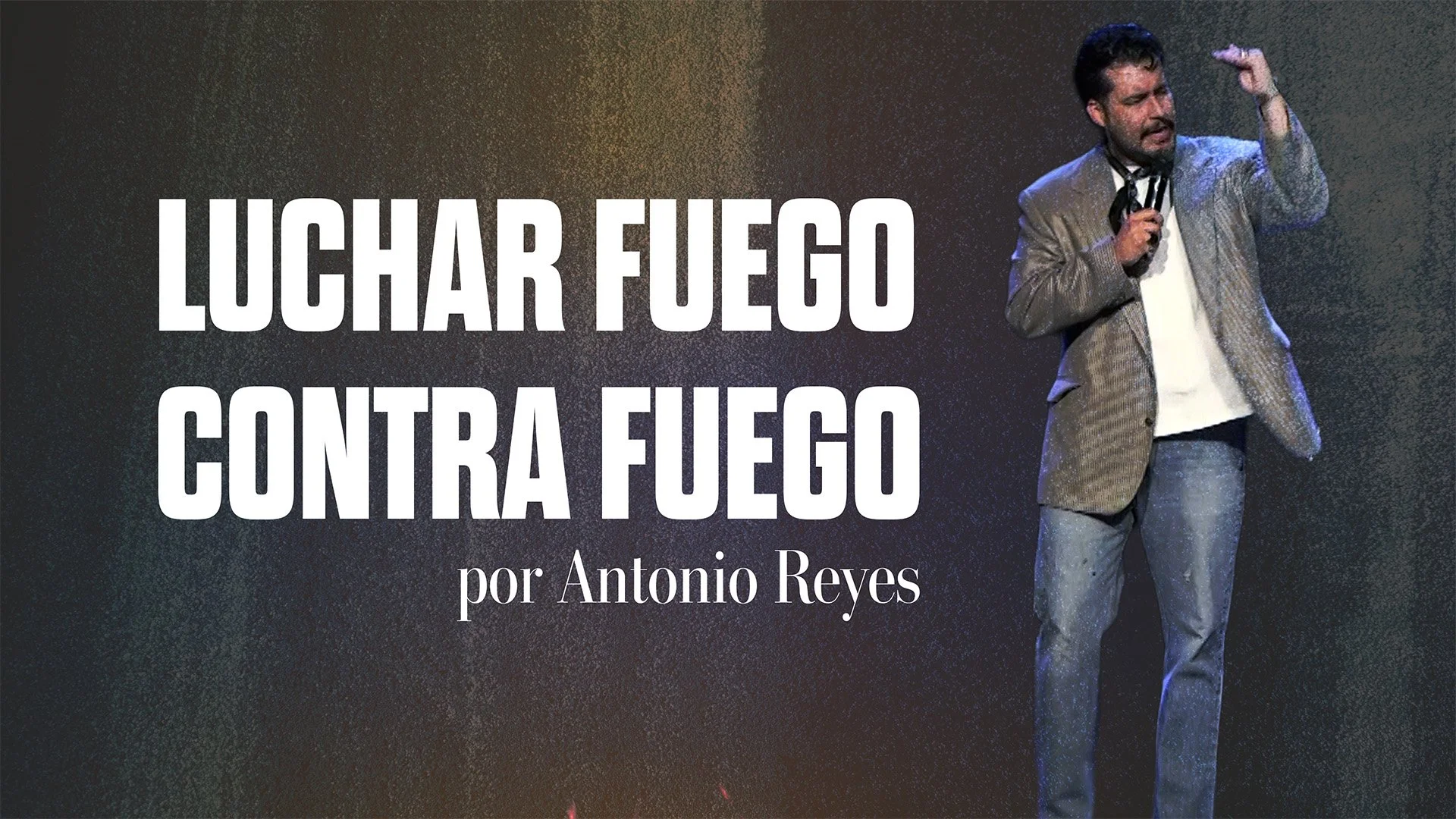 “Luchar fuego contra fuego” por Antonio Reyes