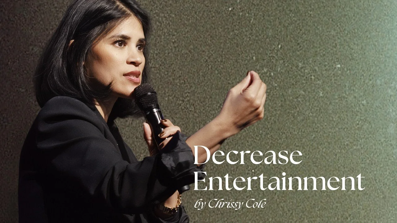 “Decrease Entertainment: The Way of True Discipleship” by Chrissy Cole