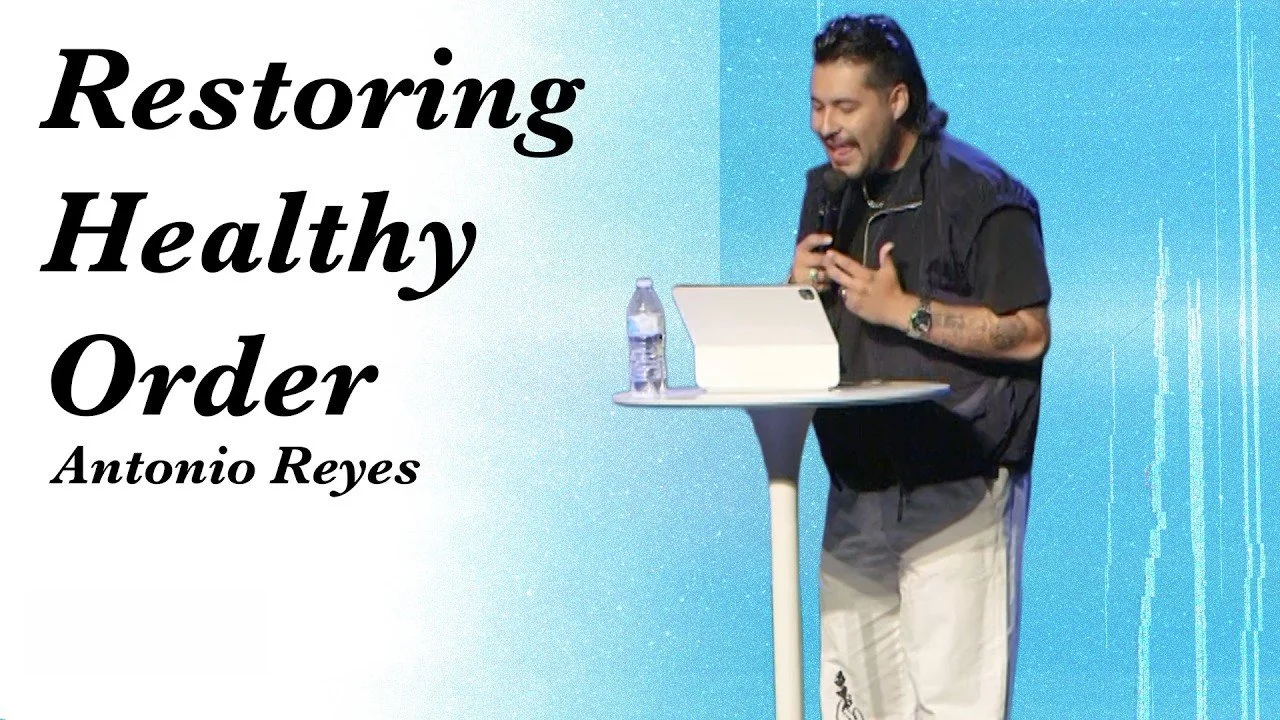 “Restoring Healthy Order” by Antonio Reyes