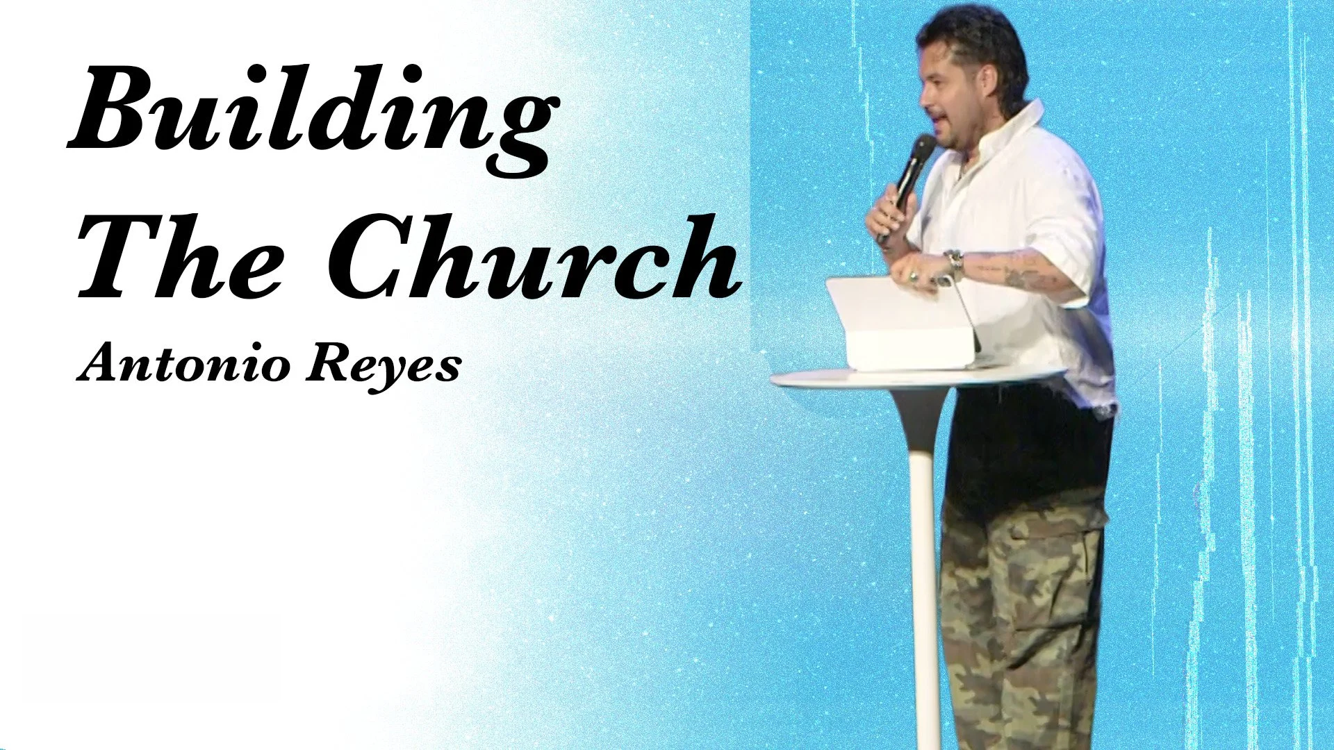 “Building the Church” by Antonio Reyes