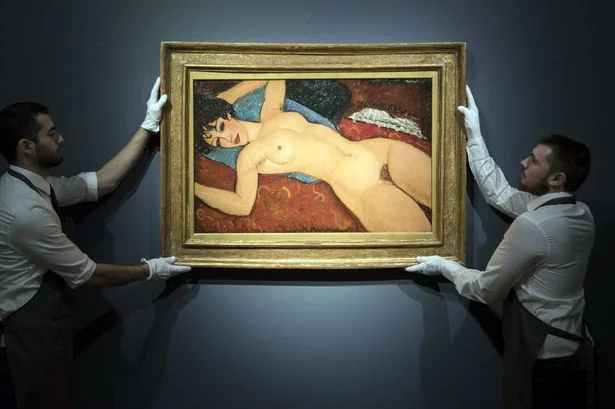 Figure 3: Amedeo Modigliani, Nu couché, 1917, oil on canvas.