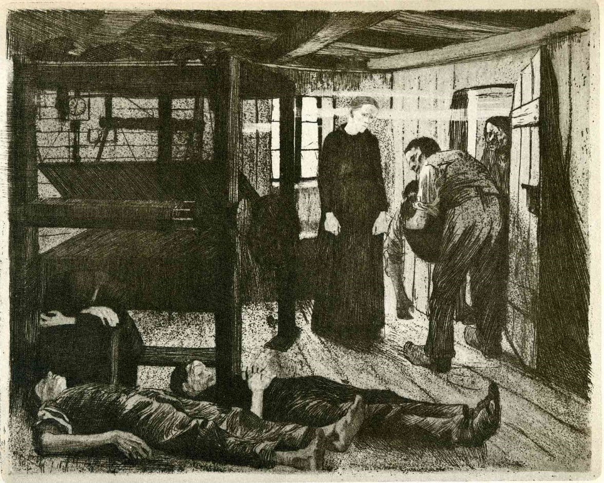 The End, (The Weavers Cycle, 1894 - 98, 6 of 6.)